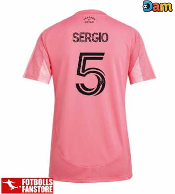 Inter Miami Sergio Busquets #5 Hemmatröja Dam 2025-26 Kortärmad